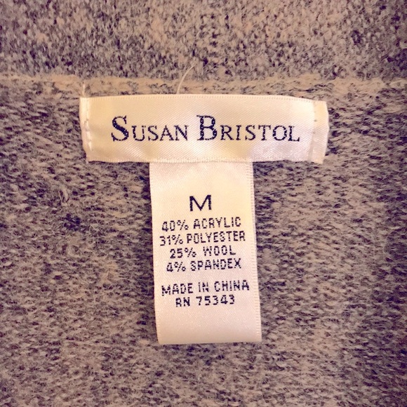 Susan Bristol Wool Blend Fringed Sweater - Picture 7 of 8